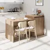 Îlot de cuisine Roomart MILANO, 160 cm de large, chêne Voir les images du produit 2