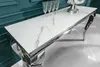 Eleganter Konsolentisch MODERN BAROCK 145cm Glasplatte in Produktbild-Vorschau 3
