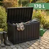 Baule da giardino impermeabile 170L contenitore esterno Anteprima dell’immagine prodotto 7