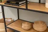 Industrial Bücherregal SLIM LINE 185x135cm Wildeiche Produktbild-Vorschau 5