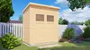 Alpholz Gerätehaus Mollie 191x139cm mit 14mm Wandstärke Produktbild-Vorschau 15