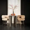 PTMD - Barhocker Hair - Beige - 67x64x94cm Produktbild-Vorschau 2