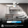 Briloner Deckenventilator mit Licht Fernbedienung Ø78x26cm Produktbild-Vorschau 9