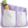 Bett-Tasche für Hoch- und Etagenbetten Lila-Weiß Produktbild-Vorschau 2