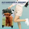 MuchoWow® Koffer Handgepäck Trolley Rollkoffer Kleine Produktbild-Vorschau 4