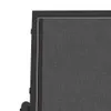 vidaXL Garten-Schaukelbank Schwarz 120,5x76x86,5 cm Produktbild-Vorschau 6
