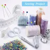 Stecknadeln Mit Kopf 600 Stück - 38 Mm Bunte Glaskopfnadeln Produktbild-Vorschau 5