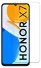 A screen protector for a Honor X7 phone is shown on a white background. Produktbild-Vorschau
