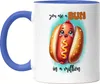 You Are a Bun in a Million Lustiges Hotdog Spruch Tasse Produktbild-Vorschau 1