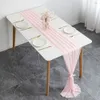Měkký šifon 70x305cm Romantický stolní běžec, podzimní Náhled obrázku produktu 2