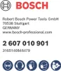 Bosch 2 607 010 901, Pílový kotúč, Kov, Drevo, Čierna, Náhľad obrázku produktu 14