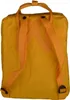 The back of a yellow backpack with orange straps. Anteprima dell’immagine prodotto