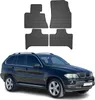 1999-2006 BMW X5 E53 Fußmatten Gummi Schwarz 4 tlg Produktbild-Vorschau 1