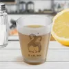 Mr. & Mrs. Panda Shot Glas Pinguine Kuscheln - Transparent Produktbild-Vorschau 3