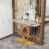 WISFOR Table console en marbre Table de couloir Table Voir les images du produit 3