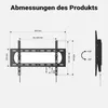 Wiltec supporto TV 37"-80", supporto a parete per TV fino a Anteprima dell’immagine prodotto 11