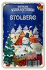 Blechschild Weihnachtsgrüße STOLBERG Geschenk Dekoration Produktbild-Vorschau 1