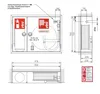 UP Wandhydrantenschrank Typ S Wandhydrant Einbauschrank, Produktbild-Vorschau 1