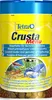 A product container for fish food, showing images of aquatic creatures. Produktbild-Vorschau