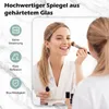 Zrcadlo COSTWAY, obdélníkové koupelnové zrcadlo s LED Náhled obrázku produktu 4