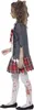 A young girl wearing a zombie schoolgirl costume, shown from the side against a white background. Produktbild-Vorschau