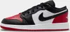 Nike Jordan 1 Low Bred Toe Red Black Sneaker Damen Kinder Produktbild-Vorschau 1