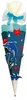 Kit de bricolage cornet d'école dauphin rond 72Cm Voir les images du produit 3