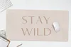 MuchoWow® Schreibtischunterlage Zitate - Text - Wild Produktbild-Vorschau 5