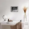 Gerahmtes Poster - Schwarzer Rahmen - Schwarzweiß Äste Produktbild-Vorschau 6