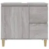 vidaXL Badschrank Grau Sonoma 65x33x60 cm Holzwerkstoff - Produktbild-Vorschau 8