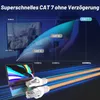 Soibke LAN Kabel 40 Meter, Cat 7 Netzwerkkabel 40m Produktbild-Vorschau 2