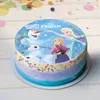 Frozen Eiskönigin Tortenaufleger 20cm Ø Oblatenpapier Produktbild-Vorschau 5