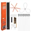 Kit de cepillos para chimeneas VEVOR, cepillo para Vista previa de la imagen del producto 2