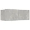 vidaXL TV Schränke 4 Stk. Betongrau 80x30x30 cm Produktbild-Vorschau 8