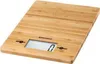 A digital kitchen scale with a bamboo surface. Náhľad obrázku produktu