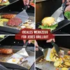 Premium Grillspachtel Set aus hochwertigem Edelstahl für Produktbild-Vorschau 3