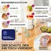 Glasklar Folie 2 mm + abgeschrägte Kante, transparente Produktbild-Vorschau 2