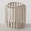 Windlicht Viki beiges Eisen  Durchmesser ca. 10 cm Produktbild-Vorschau 4