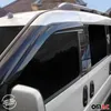 Owiewka przeciwdeszczowa do VW Caddy 2003-2025 ciemny akryl Podgląd zdjęcia produktu 8