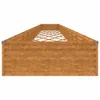 vidaXL Hochbeet 1150x100x36 cm Cortenstahl -  Blumentöpfe & Produktbild-Vorschau 6