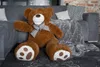 Orsacchiotto Gustaw Grande XXL (Marrone, 130 cm) Amigo - Anteprima dell’immagine prodotto 4