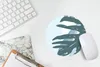 MuchoWow® Mauspad Mousepad Sommer - Monstera - Hellblau Produktbild-Vorschau 5