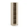 Fox kledingkast 1 deur eikenstructuur decor. Productafbeelding-voorbeeld 4