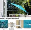 KOMFOTTEU: ombrellone da parete regolabile in altezza e Anteprima dell’immagine prodotto 5
