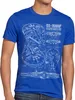 style3 Milennium Falcon Herren T-Shirt blaupause falkon Produktbild-Vorschau 1