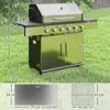 Outsunny Gasgrill 8500BTU Grillwagen inkl 6 Produktbild-Vorschau 3