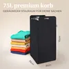 HENNEZ Filz-Aufbewahrungskorb "Katy", 80 l - platzsparend, Produktbild-Vorschau 12