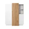 Masseno Kommode TRES 110 cm Highboard und 3 Türen für Produktbild-Vorschau 4