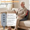 COSTWAY Massagekussen met warmtefunctie, vibratie, Productafbeelding-voorbeeld 5