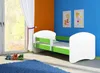 CLAMARO Kinderbett Fantasia, weiss mit farbigem Seitenteil, Produktbild-Vorschau 3